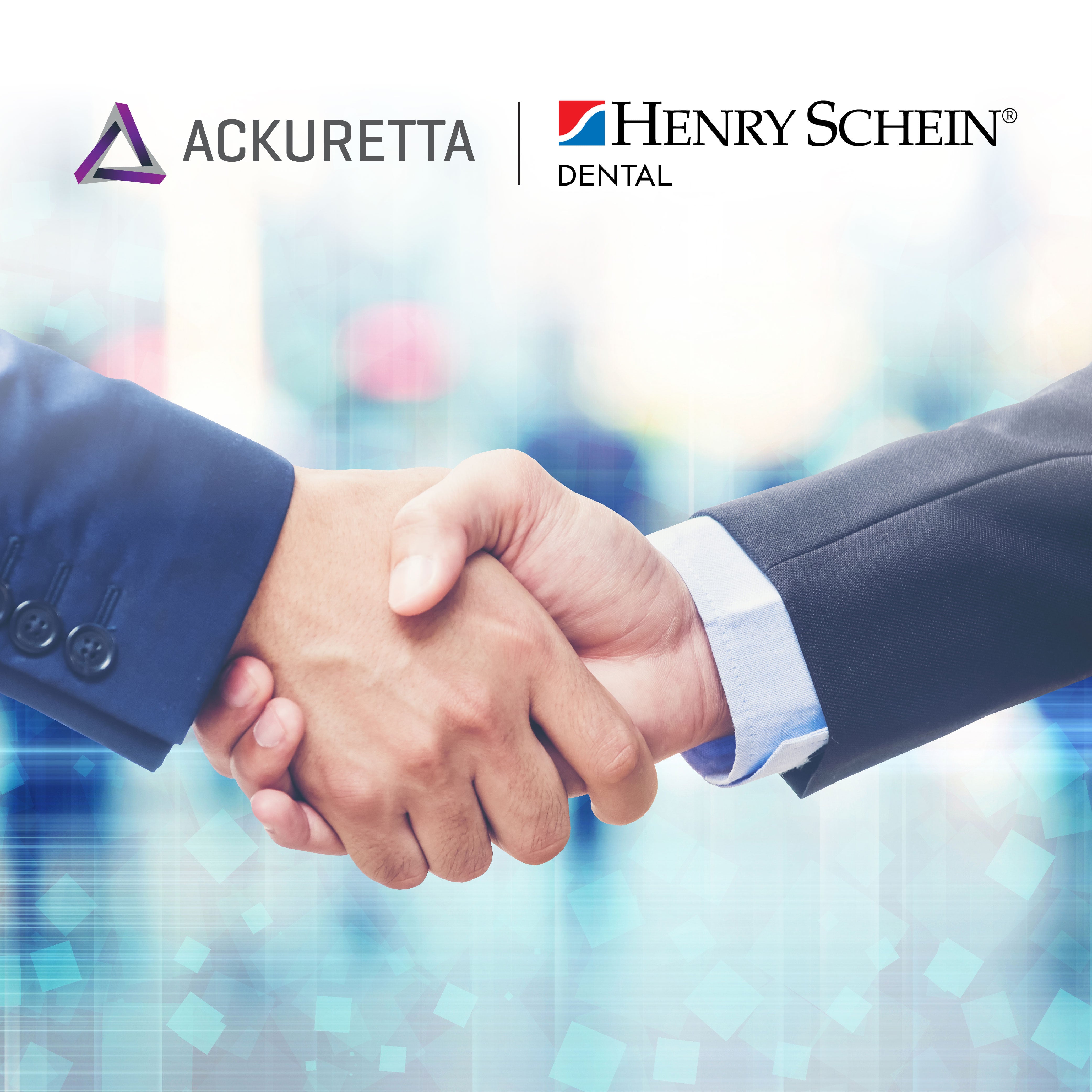 Ackuretta Partners with Henry Schein Dental Supply Distribution