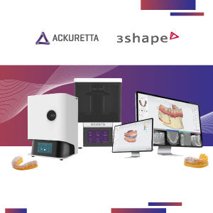 3Shape and Ackuretta integration for Implant and Splint Studio for streamlined dental workflows