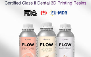 Meet FLOW - Certified Class II Dental 3D Printing Resins