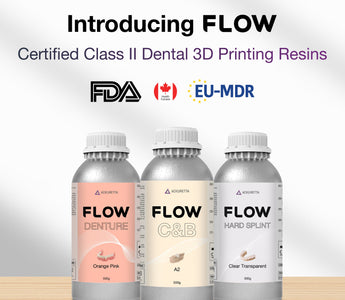 Meet FLOW - Certified Class II Dental 3D Printing Resins