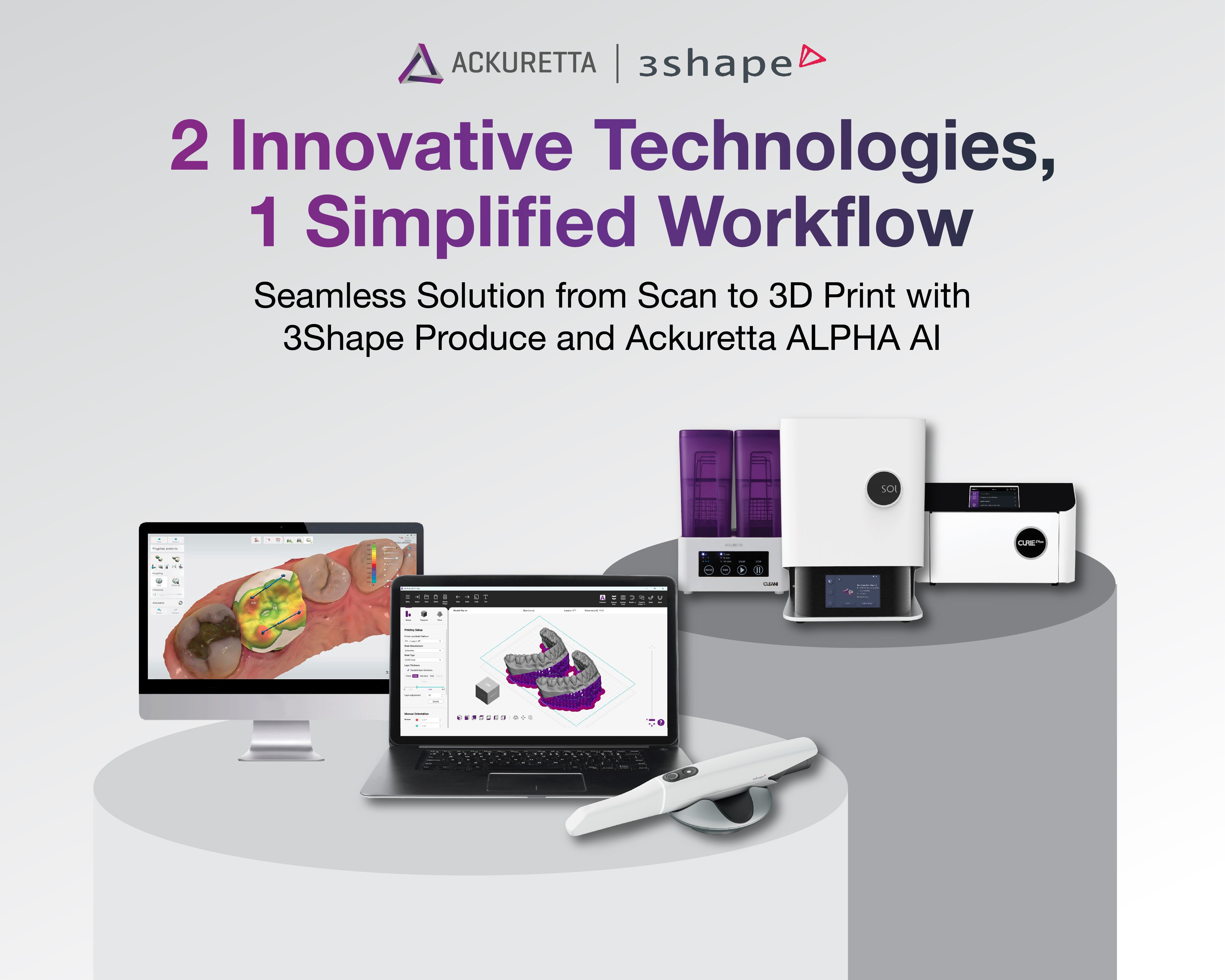 3Shape & ALPHA AI, 2 Innovative Technologies, 1 Simplified Workflow