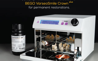 CURIE by Ackuretta now validated for BEGO VarseoSmile Crown plus for permanent dental restorations