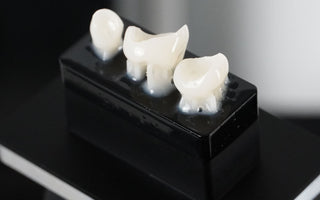 3D Printed Crowns on Small Build Platform from Ackuretta SOL
