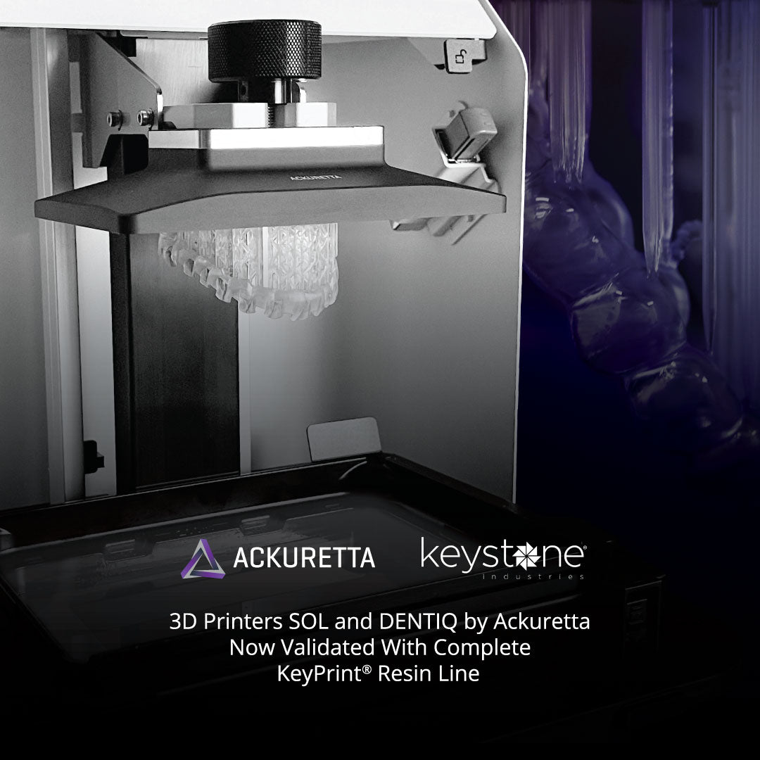 Ackuretta SOL validated for all KeyPrint Resins Press Release