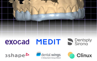 Dental 3D Printing CAD Software List - Including Exocad, Medit, 3Shape, Clinux, and others