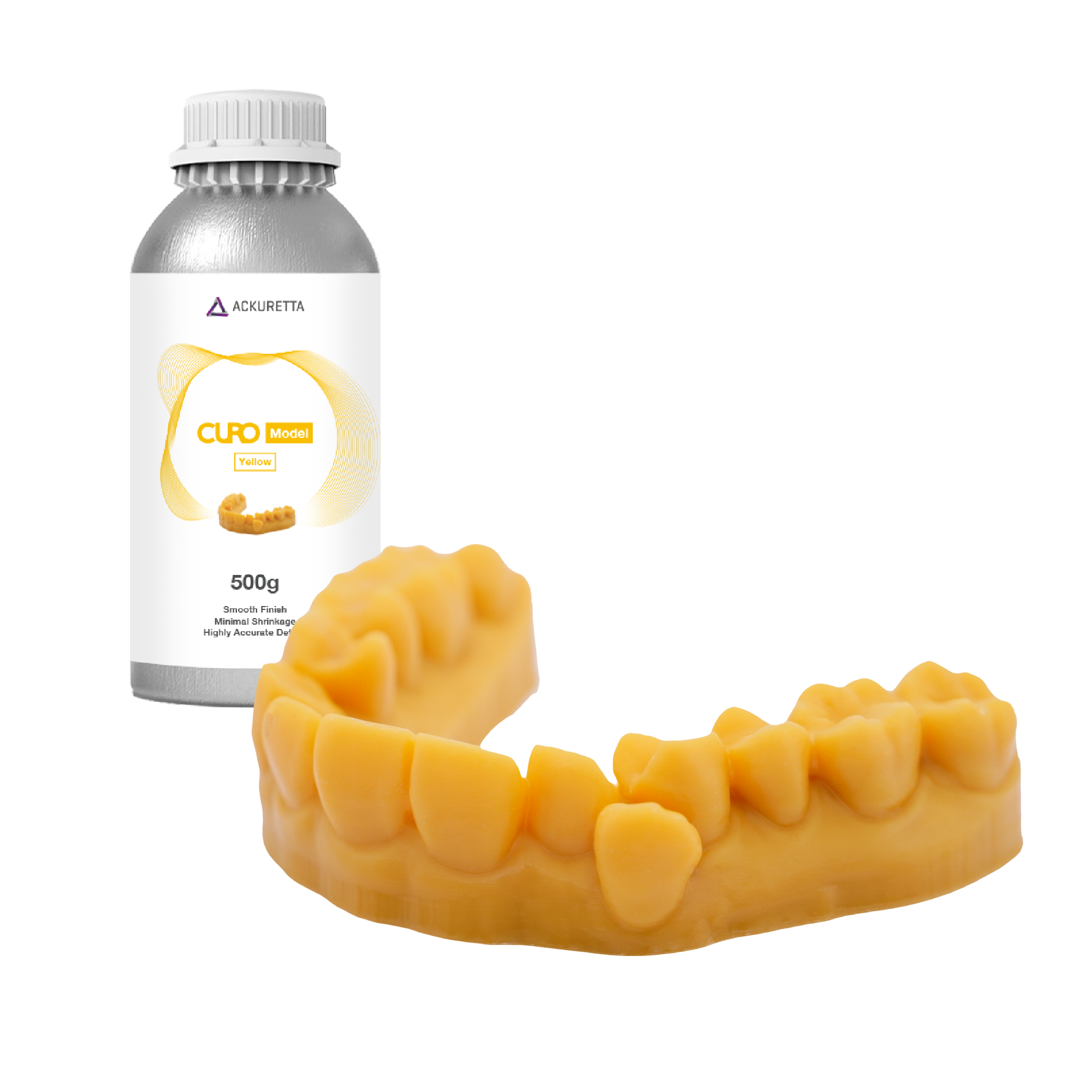 CURO  Biocompatible Resins for Dental 3D Printing – Ackuretta